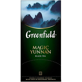 Чай черный Greenfield Magic Yunnan 25 пакетиков