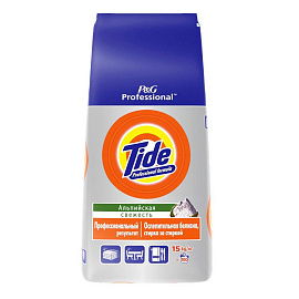 Порошок стиральный автомат Tide Professional Альпийская свежесть 15 кг