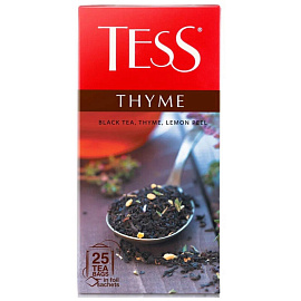 Чай Tess Thyme черный 25 пакетиков