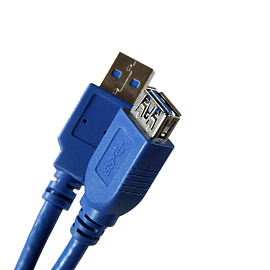 Удлинитель Vcom USB A - USB A 5 метров (VUS7065-5M)