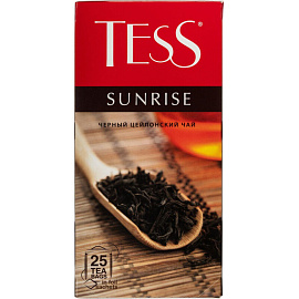 Чай черный Tess Sunrise 25 пакетиков