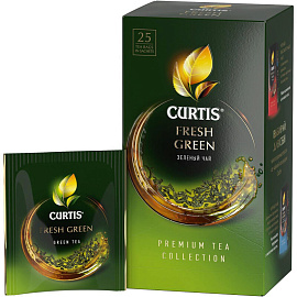 Чай зеленый Curtis Fresh Green 25 пакетиков