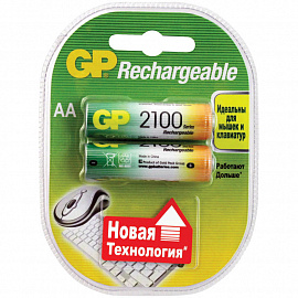 Аккумулятор GP AA (HR06) 2100mAh Цена за 1 аккумулятор