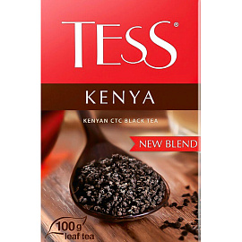 Чай листовой черный Tess Kenya 100 г