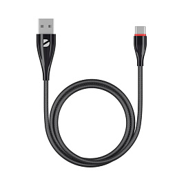 Кабель Deppa Ceramic USB A - USB Type-C 1 метр (72288)