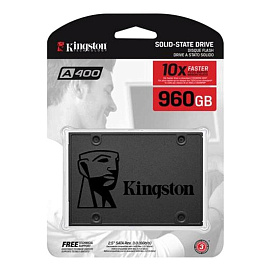 SSD накопитель Kingston A400 960 ГБ (SA400S37/960G)