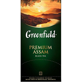 Чай черный Greenfield Premium Assam 25 пакетиков