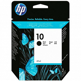 Картридж струйный HP (C4844A) Designjet 70/Officejet ProK850 и др., №10, черный, оригинальный