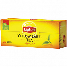 Архив Чай Lipton Yellow Label черн. 25 пакx2гр/уп