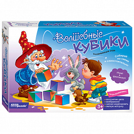 Игра развивающая Step Puzzle "Волшебные кубики