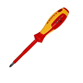 Отвертка диэлектрическая PH2 VDE KNIPEX KN-982402