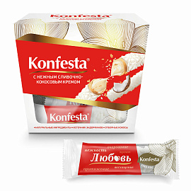 Конфеты Konfesta с кокосом 130 г