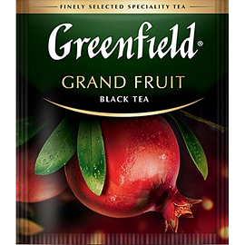 Чай черный Greenfield Grand Fruit 25 пакетиков (розмарин, гранат)