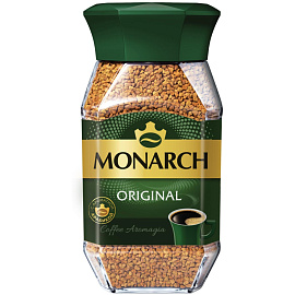 Кофе растворимый Monarch Original 190 г (стеклянная банка)