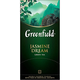 Чай зеленый Greenfield Jasmine Dream 25 пакетиков