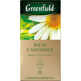 Чай травяной Greenfield Rich Camomile 25 пакетиков