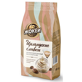 Кофе молотый Жокей Ирландские сливки 150 г (вакуумная упаковка)