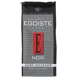 Кофе молотый Egoiste Noir 250 г (вакуумная упаковка)