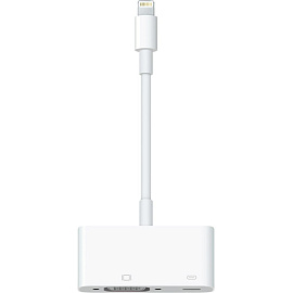 Адаптер Apple Lightning - VGA Adapter белый MD825ZM/A