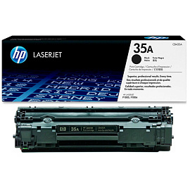 Картридж лазерный HP 35A CB435A черный оригинальный