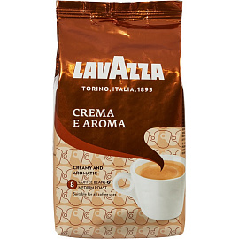 Кофе в зернах Lavazza Crema e Aroma 1 кг (пакет)