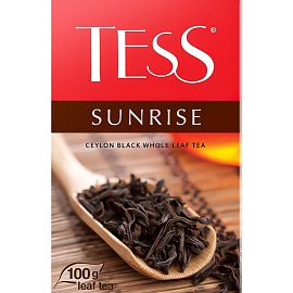 Чай листовой черный Tess Sunrise 100 г