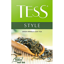 Чай листовой зеленый Tess Style 100 г