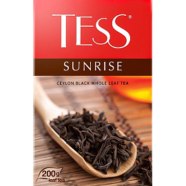 Чай листовой черный Tess Sunrise 200 г