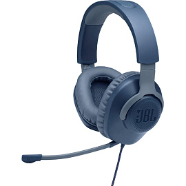 Наушники JBL Quantum 100 синие (JBLQUANTUM100BLU)