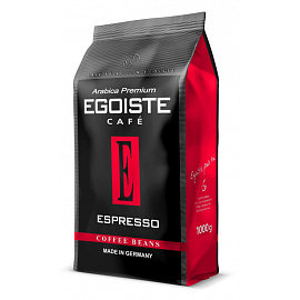 Кофе в зернах Egoiste Espresso арабика 100% 1 кг (пакет)