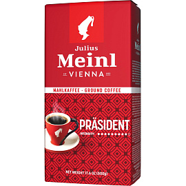 Кофе молотый Julius Meinl Президент 500 г (вакуумная упаковка)