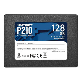 SSD накопитель Patriot Memory P210 128 ГБ (P210S128G25)