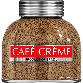 Кофе растворимый Cafe Creme 90 г (стеклянная банка)