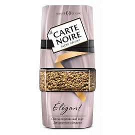 Кофе растворимый Carte Noire Elegant 95 г (стеклянная банка)