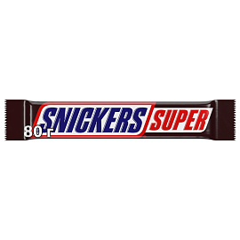 Шоколадный батончик Snickers Super 80 г