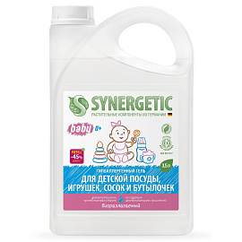 Средство для мытья посуды детской Synergetic Baby 3.5 л