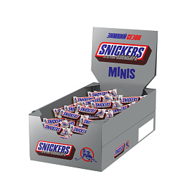 Шоколадные конфеты Snickers Minis со вкусом пломбира 2.9 кг