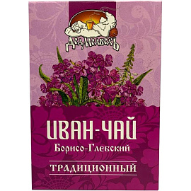 Чайный напиток травяной Медведъ Иван-чай Борисоглебский Традиционный 50 г