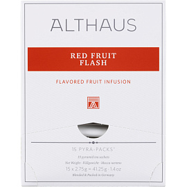 Чай фруктовый Althaus Pyra Pack Red Fruit Flash 15 пирамидок