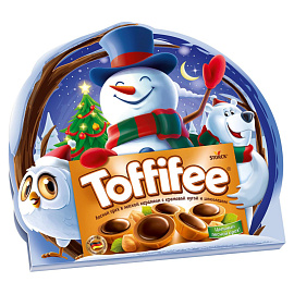 Конфеты Toffifee Снеговик 125 г