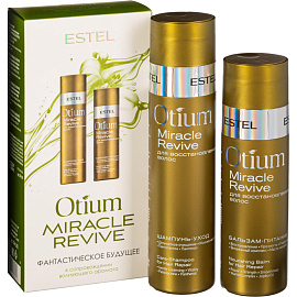 Подарочный набор косметики для женщин Estel Otium Miracle Revive Восстановление волос