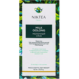 Чай улун Niktea Milk Oolong 25 пакетиков