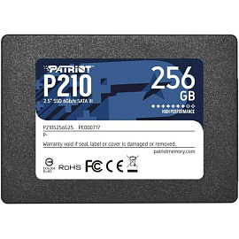 SSD накопитель Patriot P210 256 ГБ (P210S256G25)