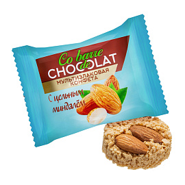 Конфеты Co barre de Chocolat мультизлаковые с миндалем 1 кг