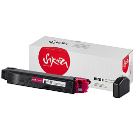 Картридж лазерный Sakura TK-5280M SATK5280M/1T02TWBNL0 для Kyocera пурпурный совместимый