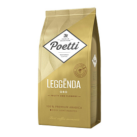 Кофе молотый Poetti Leggenda Oro 250 г (вакуумная упаковка)