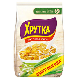 Хлопья Хрутка кукурузные 700 г