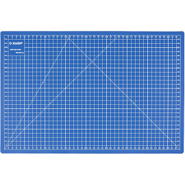Коврик для резки Зубр Эксперт 3-слойный формат А3 двусторонний 450х300 мм, толщина 3 мм (09902)