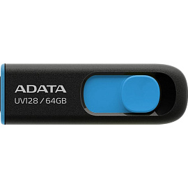 Флешка USB 3.2 64 ГБ Adata UV128 (AUV128-64G-RBE)