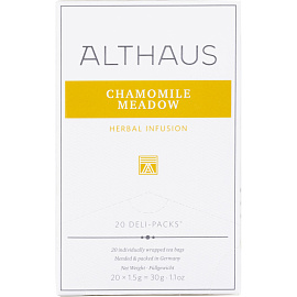 Чай травяной Althaus Chamomile Meadow 20 пакетиков